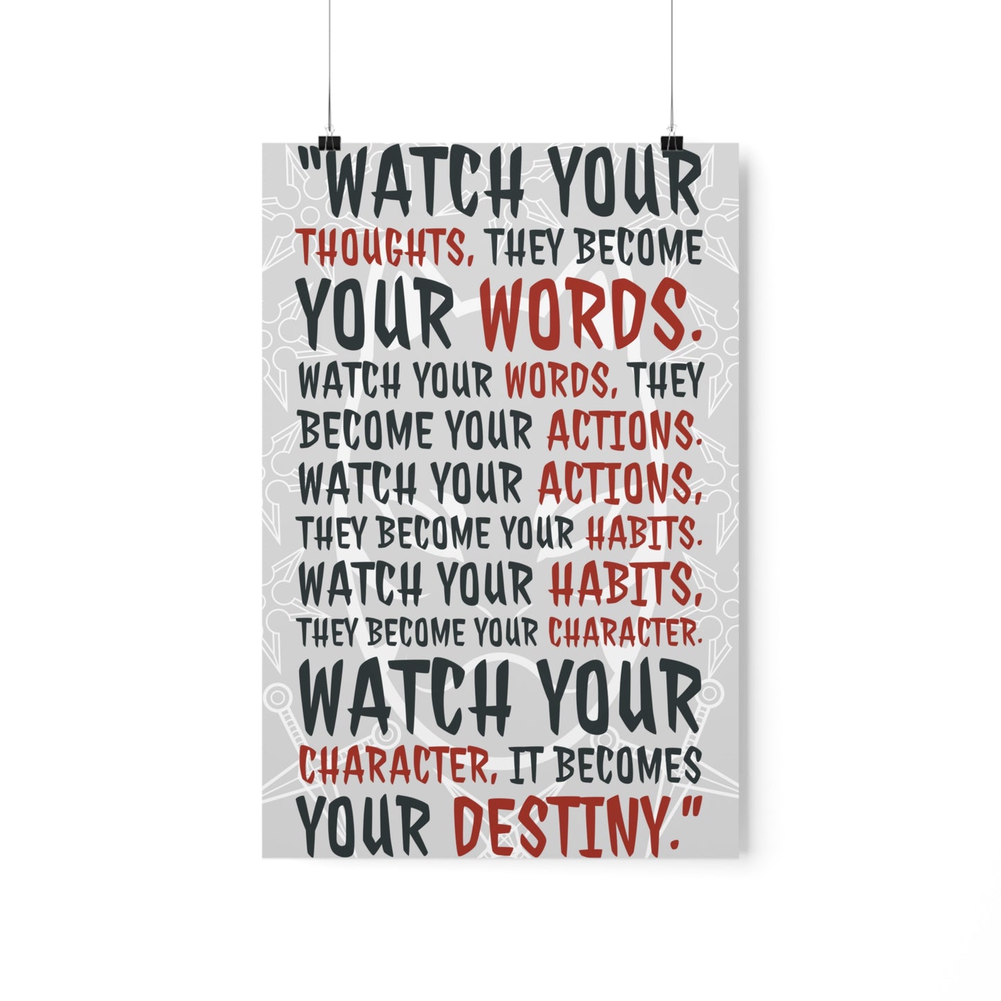 Words of Wisdom Premium Matte Poster