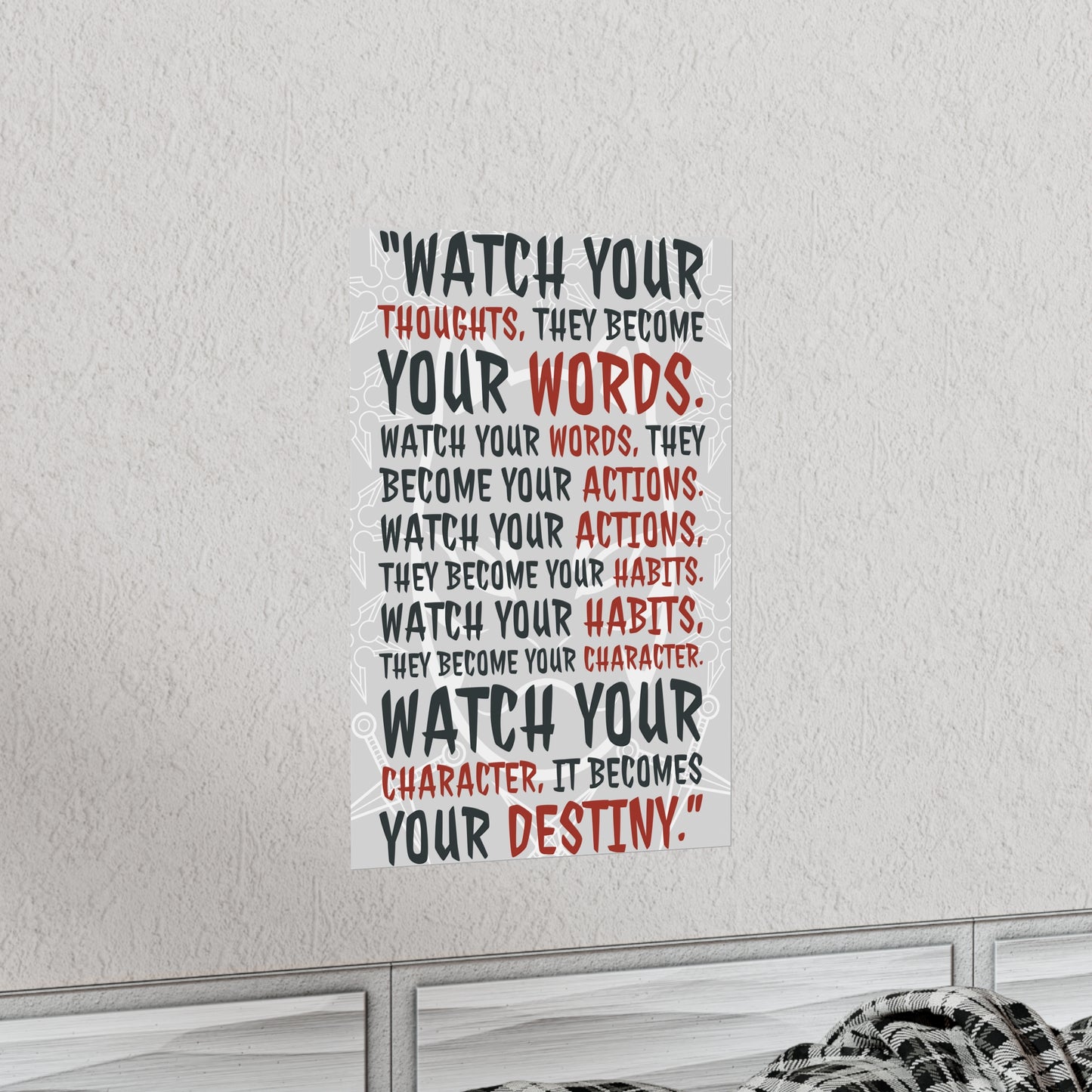 Words of Wisdom Premium Matte Poster