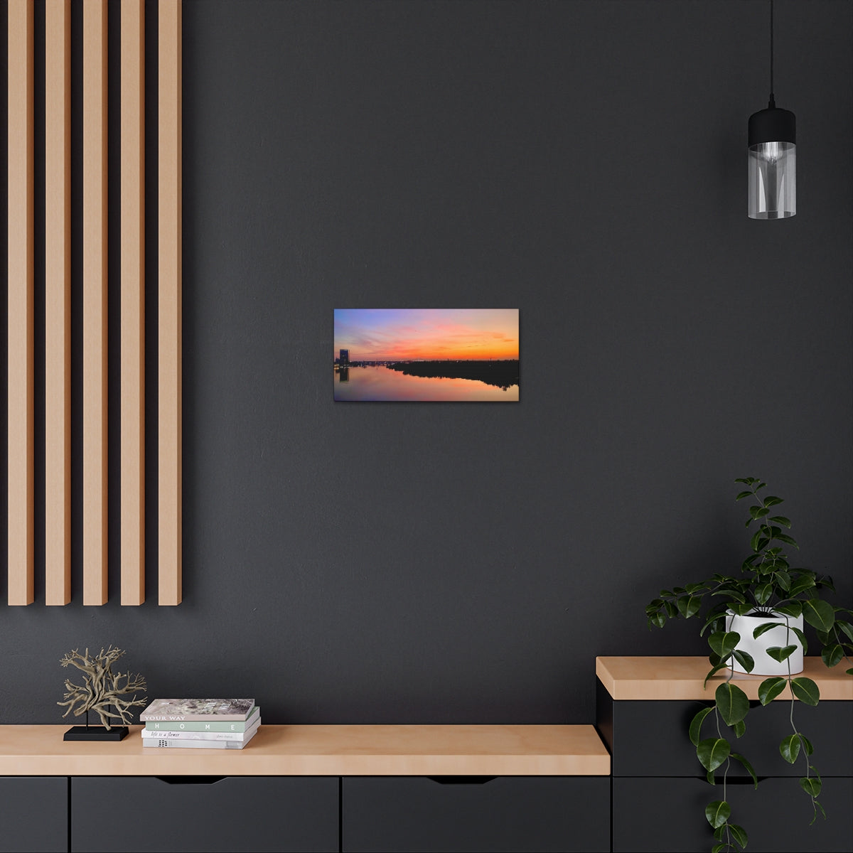 Glass City Sunset Canvas Gallery Wraps (9 Options)