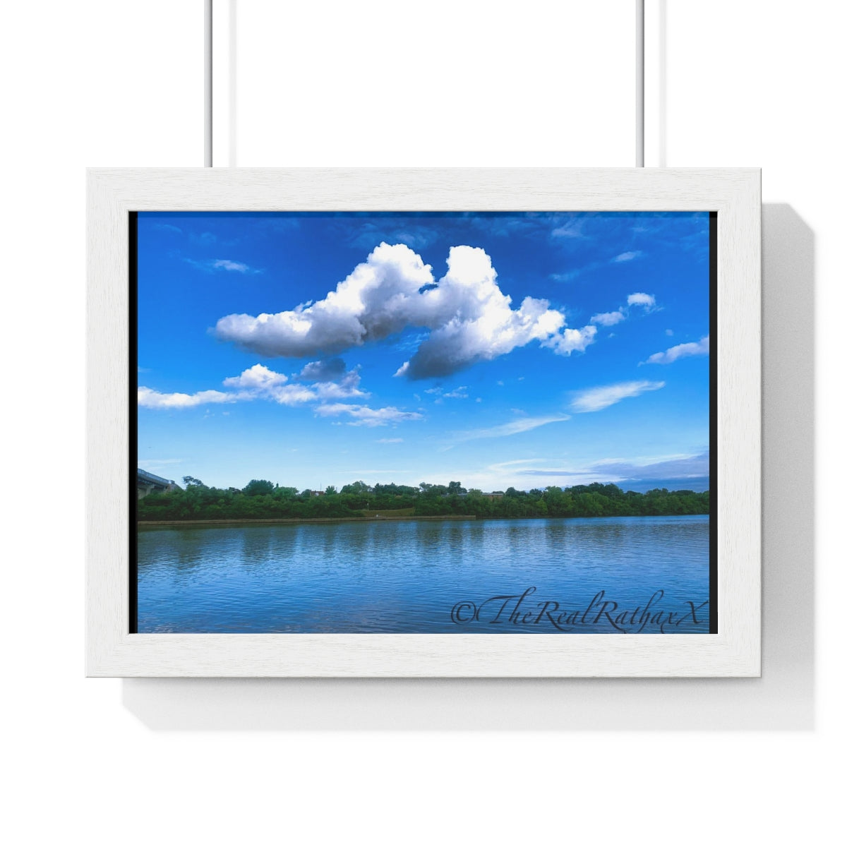 Lonely Cloud Premium Framed Horizontal Poster