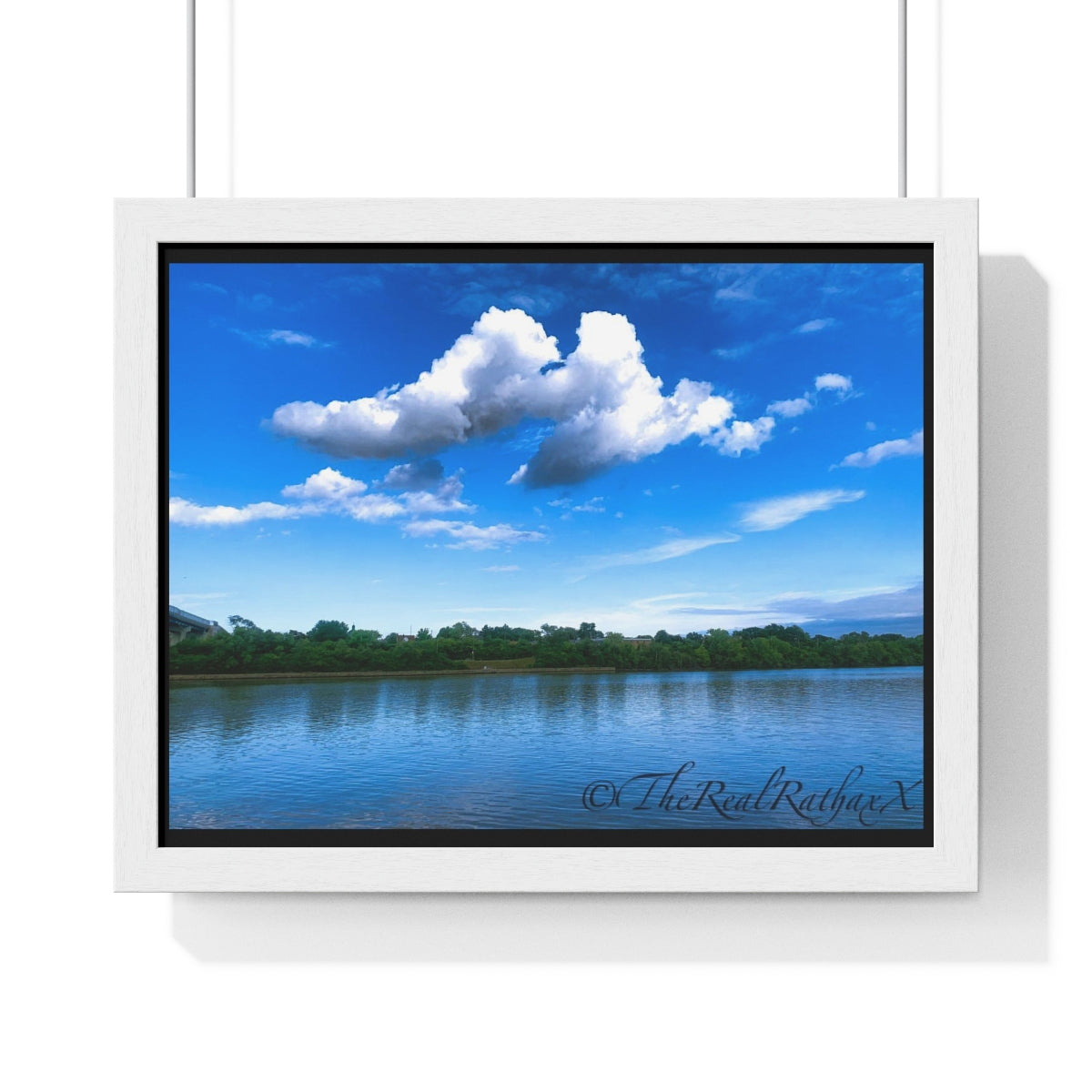 Lonely Cloud Premium Framed Horizontal Poster