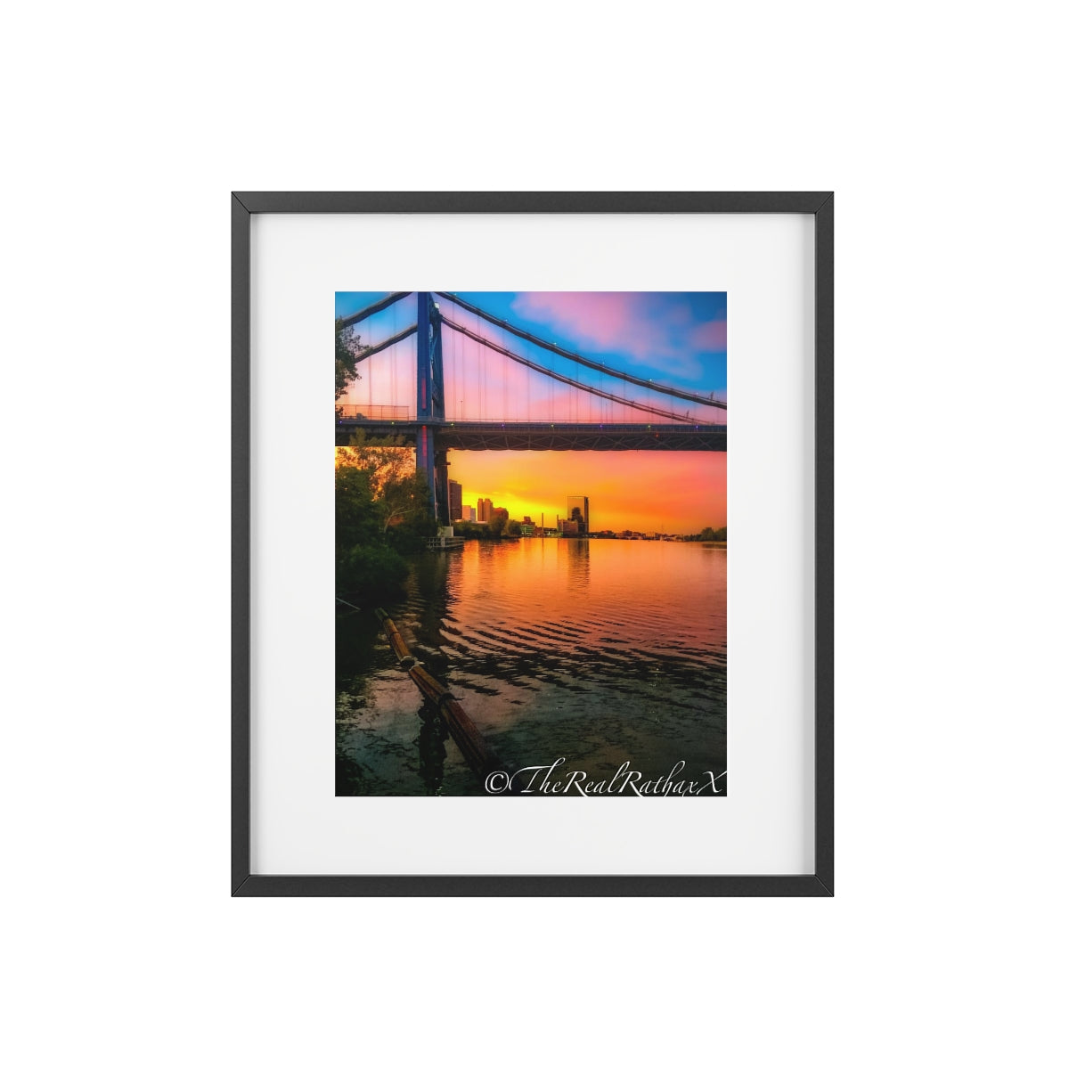 High Level Bridge Framed Posters, Matte
