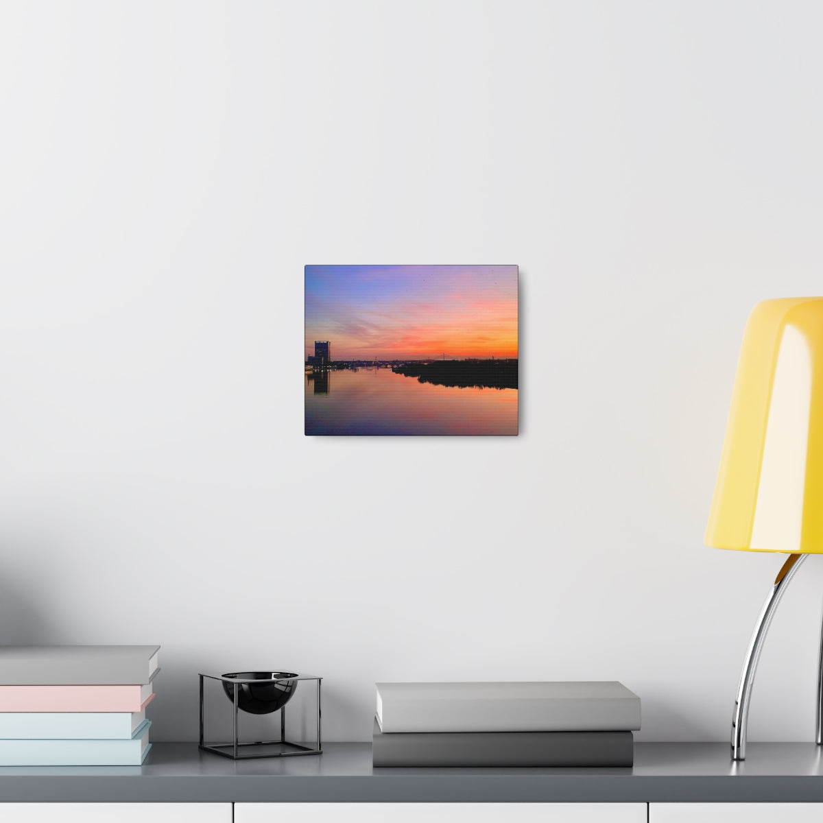 Glass City Sunset Canvas Gallery Wraps (9 Options)