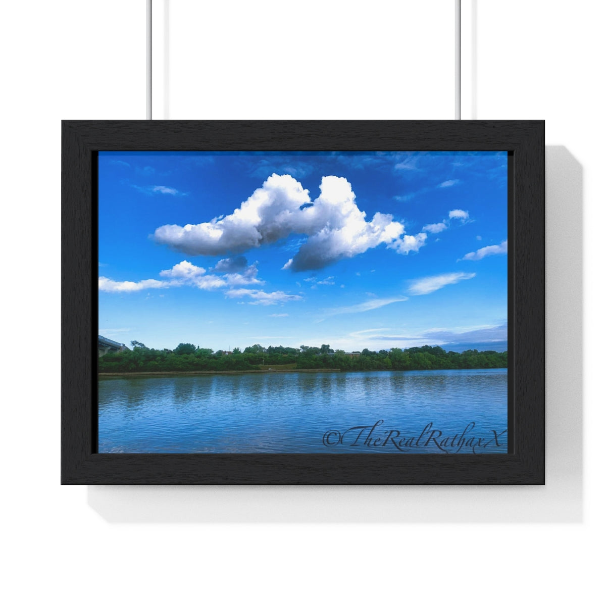 Lonely Cloud Premium Framed Horizontal Poster