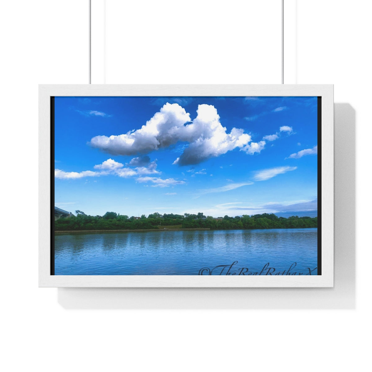Lonely Cloud Premium Framed Horizontal Poster