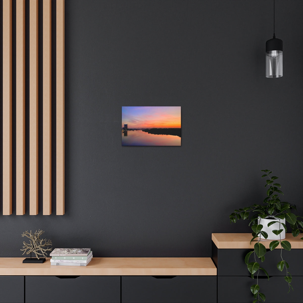 Glass City Sunset Canvas Gallery Wraps (9 Options)
