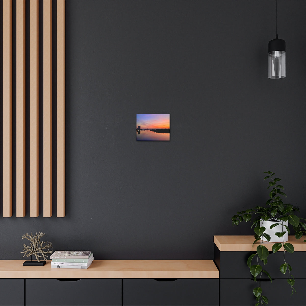 Glass City Sunset Canvas Gallery Wraps (9 Options)