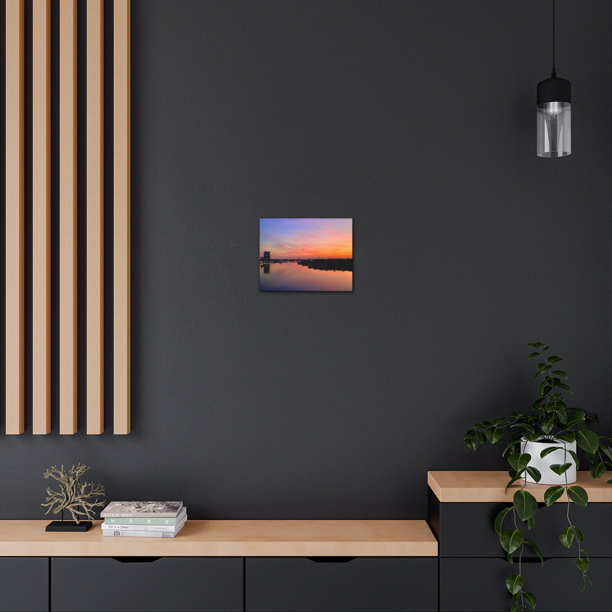 Glass City Sunset Canvas Gallery Wraps (9 Options)