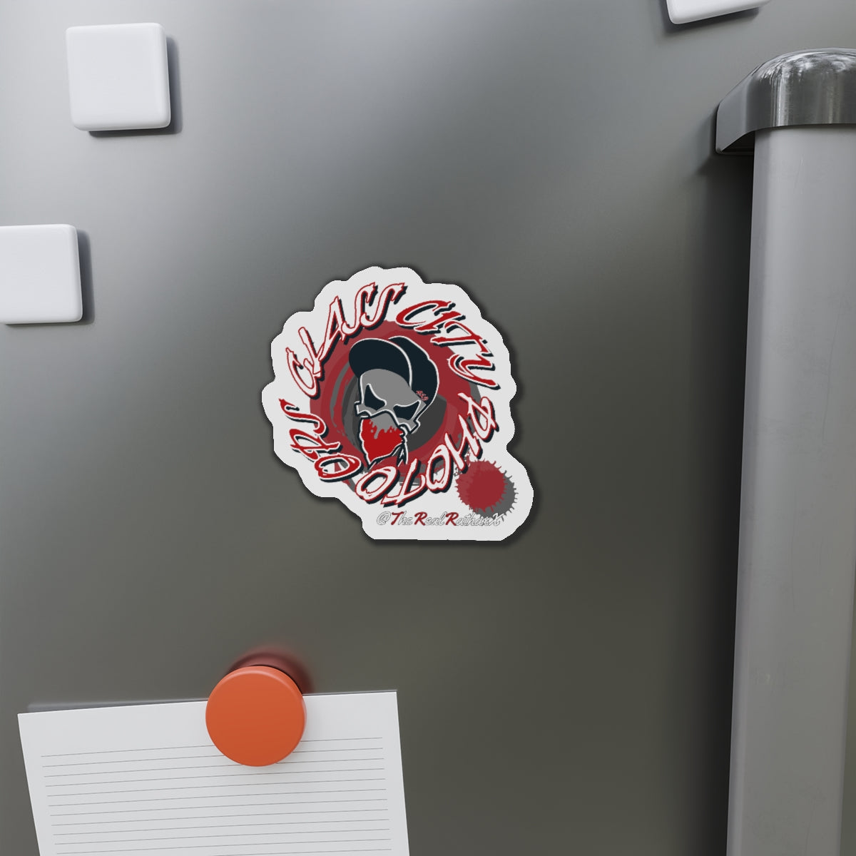Glass City Photo Ops Logo Kiss-Cut Magnets