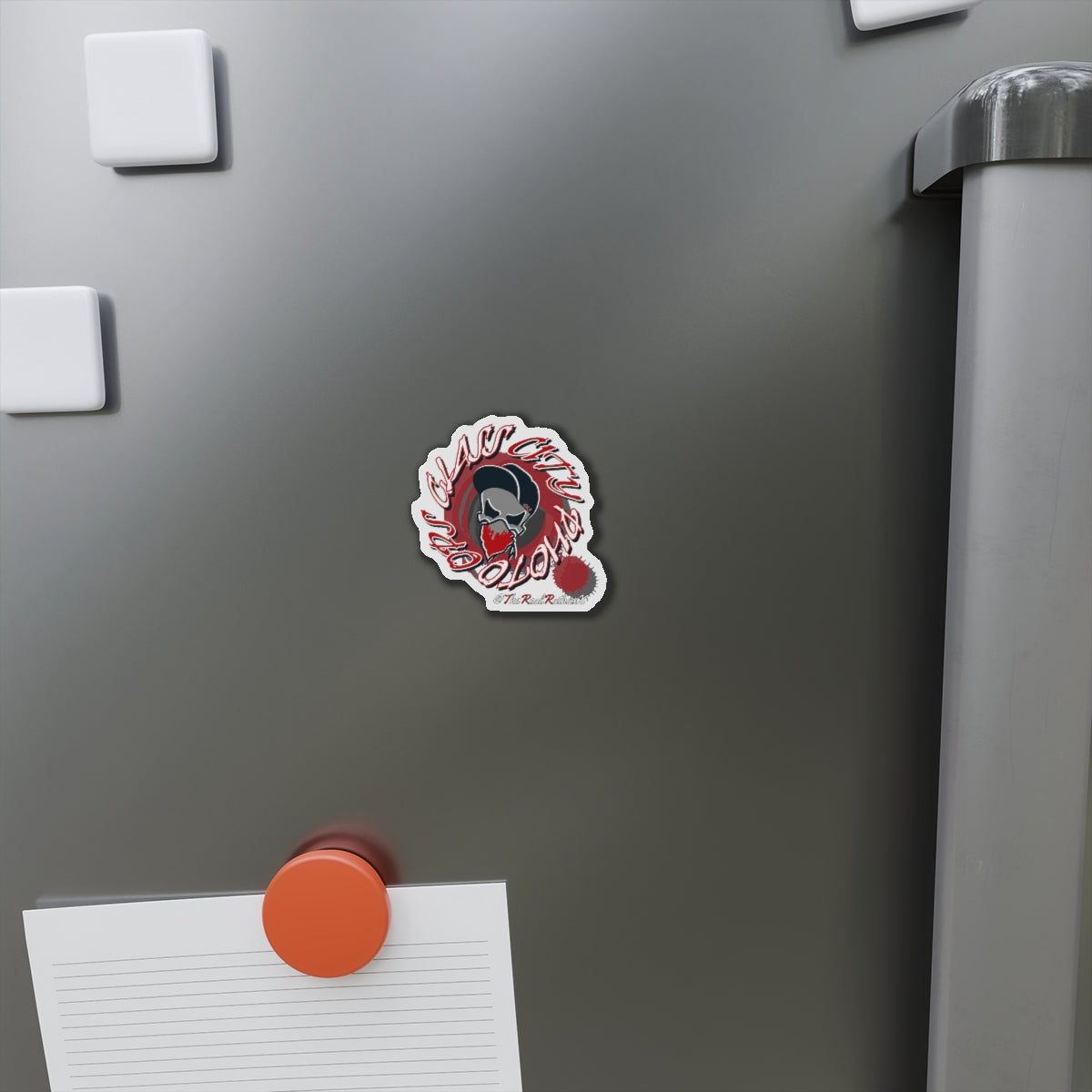 Glass City Photo Ops Logo Kiss-Cut Magnets