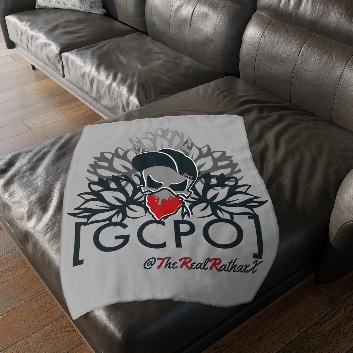 [GCPO] Lotus Edition Velveteen Minky Blanket (Two-sided print)