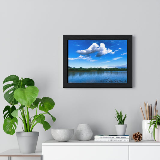 Lonely Cloud Premium Framed Horizontal Poster