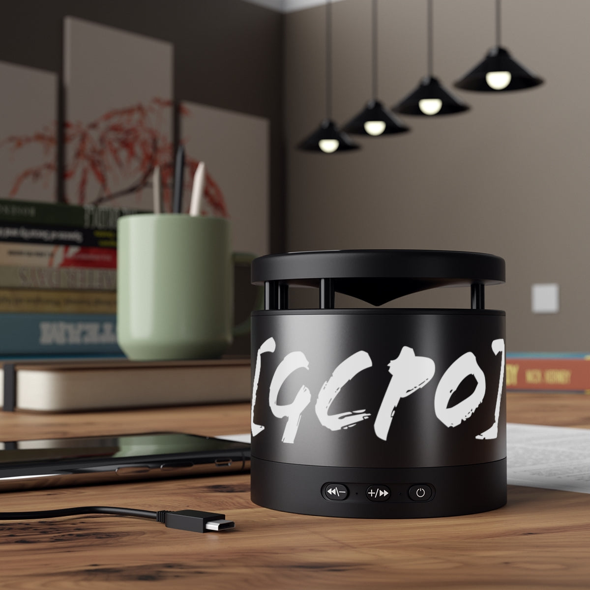 Metal Bluetooth Speaker and Wireless Charging Pad